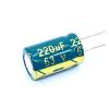 63V 100V 200V 250V 400V 450V high Frequency Low ESR Aluminum Capacitor 10UF 22UF 47UF 68UF 100UF 150UF 220UF 330UF 470UF 680UF (Size : 200V100UF 5PCS) view 2