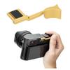 JJC Deluxe Metal Thumb Up Grip for Leica Q3 43/Q3/Q2 Cameras, Hot Shoe Thumb Rest Support Grip for Stable and Safe Hand Hold, with Anti-Scratch Silicone Pad, Not Affect The Use of Camera Buttons view 1