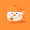 3D Cartoon Animal Earphone Case Cover Compatible for AirPods 1st/2nd Generation Charging Case Flexible Shockproof Silicone Protective Case Cute Chick Soft Rubber Shell Anti-Scratch Protective Skin view 4