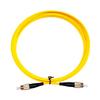 Single Mode Single Core Fiber Optic Patchcord FC-FC Single Mode Fiber Optic Fiber Patchcord Pigtail Patchcord Fiber Optic Cable Yellow Single Length : 20m view 1