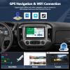2G+64G Car Stereo Radio for Chevy Silverado & GMC Sierra 2014-2018, Wireless CarPlay & Android Auto, Android 13 Head Unit, 10" Touch Screen Radio with Bluetooth GPS Wi-Fi RDS FM HD Backup Camera view 4