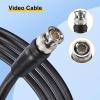MECCANIXITY 49FT 3G-SDI Cable, HD-SDI Video Cable 75 Ohm RG6 BNC Cable 18AWG Cable Wire Supports HD-SDI/3G-SDI for Camera Surveillance CCTV System view 4