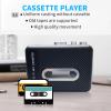 Docooler Cassette Player Cassette to MP3 Converter Portable Tape Player Walkman Tape Cassettes to MP3 Built-in MicrophoneSpeaker Headphone Jack Cassette to MP3 via SD Card Convert - Black view 2