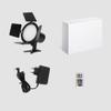 Andoer 10W RGB Photography Light Bi-Color LED Light 128pcs LED Beads 3200K-5600K Dimmable 5 Scene Effects Support DC/NP Series Battery Powered with Metal Barndoors Cold Shoe Mount Remote Controller view 2