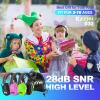 KAYNN 032 3Pack Kids Ear Protection for Noise - 28dB SNR Noise Canceling Headphones for Concerts,Sensory Headphones Autism,Age 3-16(Black+Green+Pink) view 2