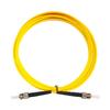 Single Mode Single Fiber Patchcord ST-ST Single Mode Fiber Optic Fiber Patchcord Pigtail Patchcord Fiber Optic Cable Yellow Single Length: 15m view 1