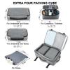 AMYMOONER Extra Large Travel Backpack for Men Women Airline Approved Carry On Backpack with USB Charging Port & Luggage Strap, 17 Inch Laptop Backpack for College Weekender Business Grey view 2