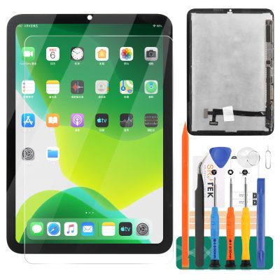 for iPad Mini 6 Screen Replacement for iPad Mini 6 2021 A2567 A2568 Replacement LCD Screen Display for iPad Mini 6th Generation Digitizer Touch Screen Repair Kits