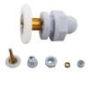 4X Shower Door Rollers 19/23/25/27/29mm Durable Rooms Cabins Pulley Shower Room Roller/Runners/Wheels for 4-8mm Glass Doors (Color : 27mm) view 3