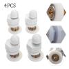 4X Shower Door Rollers 19/23/25/27/29mm Durable Rooms Cabins Pulley Shower Room Roller/Runners/Wheels for 4-8mm Glass Doors (Color : 27mm) view 4