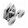 SBTRKT 2Pcs Double Sliding Shower Glass Door Upper Rollers Wheel Runners DIY 23mm view 4