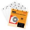 100-Pack 3-Ply Vinyl Sleeves Inner - 12 Inch Vinyl Protective Sleeves LP Album Cover,3 Layer Anti Static Rice Paper LP Sleeves Protect Your LP Collection (Inner Sleeves-Square) view 1