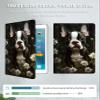 Case for 6.8" Kindle Paperwhite (11th Generation-2021) & Signature Edition PU Leather Slim Smart Cover with Auto Wake/Sleep for Kindle Paperwhite 2021 E-Reader, Boston Terrier Dog view 3