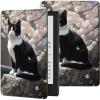 Case for 6.8" Kindle Paperwhite (11th Generation-2021) & Signature Edition PU Leather Slim Smart Cover with Auto Wake/Sleep for Kindle Paperwhite 2021 E-Reader, Cat view 1