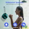 LFS Portable Bluetooth Speaker,Small Bluetooth Speake,Ultra Long Play 15 Hours,TWS Pairing,Suitable for Home,Pool,Beach,Boating, Hiking, Camping for Waterproof Outdoor Mini Speaker-Green view 3