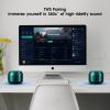 LFS Portable Bluetooth Speaker,Small Bluetooth Speake,Ultra Long Play 15 Hours,TWS Pairing,Suitable for Home,Pool,Beach,Boating, Hiking, Camping for Waterproof Outdoor Mini Speaker-Green view 4