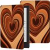GFRGTFHYT Case for 6" Kindle (11th Generation, 2024/2022 Release) Slim PU Leather Adjustable Multi-Angle Smart Shell Cover with Auto Wake/Sleep for Kindle 2024/2022 11th Gen e-Reader,Art Heart view 1