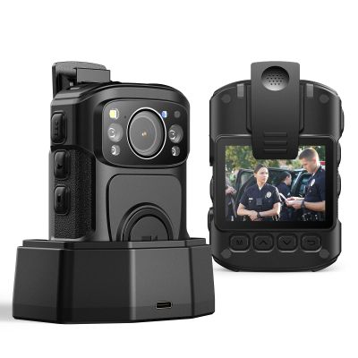 BOBLOV B4K5 256GB 4K Body Camera,3400mAh IP68 Waterproof GPS Police Body Cams for 11Hrs Video Record, Provide Charging Dock, Night Vision Video Camcorder for Personal, Guard Civilians(256GB)