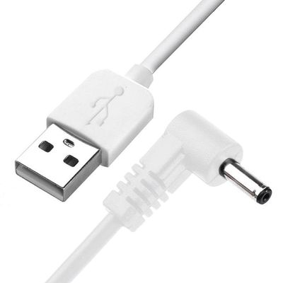 Acinkeety 90 Degree Angle for Power Connector Adapter 3.5 X 1.35mm Bend Plug to USB Power Cable for Speaker Table Lamp USB to 3.5 X 1.35mm Plug 5v Power Supply Cord Cable for Led Light Speaker