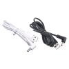 Acinkeety 90 Degree Angle for Power Connector Adapter 3.5 X 1.35mm Bend Plug to USB Power Cable for Speaker Table Lamp USB to 3.5 X 1.35mm Plug 5v Power Supply Cord Cable for Led Light Speaker view 2