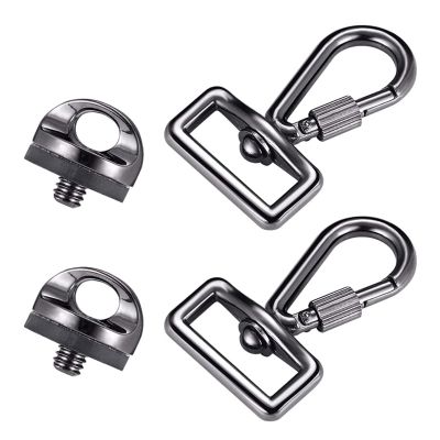Acinkeety Camera Accessories 1/4" Screw Adapter Connecting Hook for Quick Rapid Sling Strap Shoulder Neck Belt DSLR Cameras Bag Camera Hook