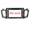 10.1'' Car Radio Stereo Fascia Frame Panel Trim w/Power Harness Cable Cord (16pin) for Toyota RAV4 2013 14 15 16 17 18 Mounting Frame view 2