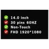 BTSELSS 14.0" for ASUS Zenbook UX435 Series FHD 1920 * 1080 30 pins LCD Non-Touch Screen Replacement Display Panel (NO Tabs) view 1
