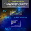 EUEKY 2024 Mercedes EQE Screen Protector for 2023 2024 2025 Mercedes Benz EQE Sedan SUV / 2024 AMG EQE SUV / 2022-2025 S580 S Class Nav.12.3Inch+Dash12.8Inch Display Tempered Glass Film for 2025 EQE (2pcs) view 3
