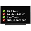 BTSELSS 15.6" for ASUS Rog GX531GXR GX531GXR-AZ Series FHD 1920 * 1080 40 pins 240HZ LCD Non-Touch Screen Replacement Display Panel (NO Tabs) view 1