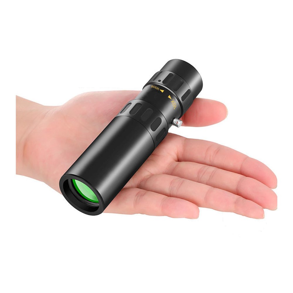 BIJOOT Retractable Zoom Monocular Telescope 10-800X40 BAK4 Travel Telescope for Bird Watching Camping Hunting