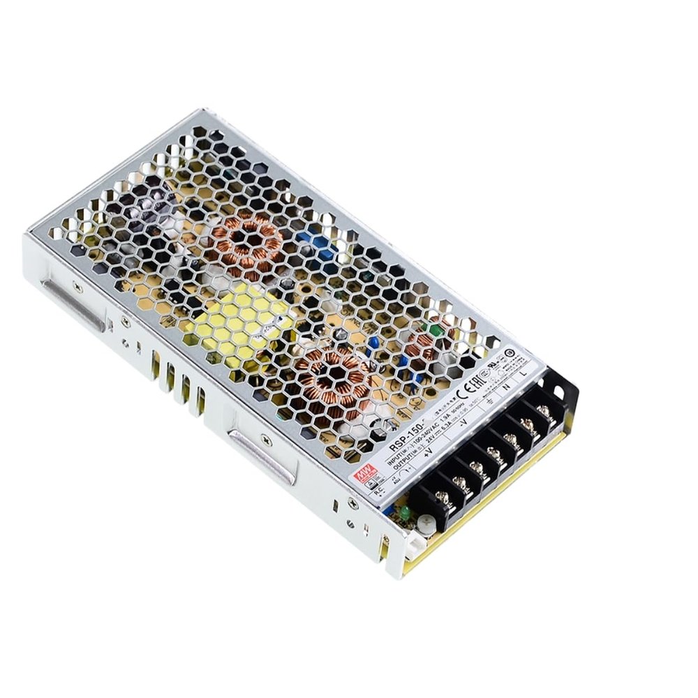 Mean Well RSP 150W 5V 30A Switching Power SupplyRSP-150-5 AC/DC Single Output Slim Type Enclosed Power Supply Driver Transformer with PFC Function