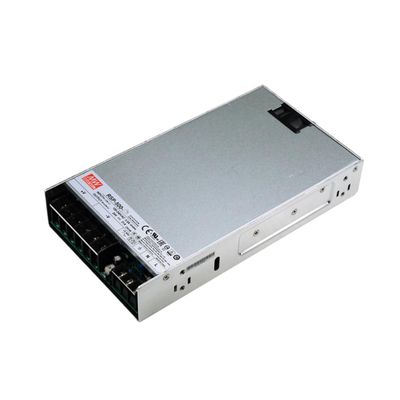 Mean Well RSP 500W Switching Power Supply AC/DC Single Output RSP-500-5 5V 90A Slim Type Enclosed Power Supply Driver Transformer with PFC Function