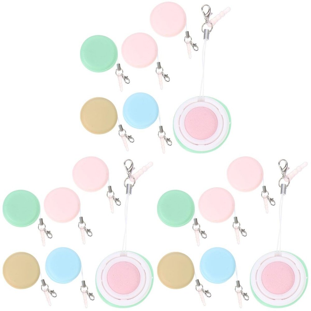 STOBOK 18pcs Macaron Phone Screen Cleaner Cloths Versatile Lens Wiping Tools for Glasses Mobile Devices and Delicate Easy to Carry Random Colors