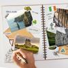 Navy Peony Emerald Ireland Travel Stickers (34pcs) Irish Decals for Scrapbooks, Journals view 4