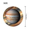 Jupiter Landscape Round Mouse Pad Waterproof Non-Slip Rubber Base for Office Laptop,Laptop Wireless Mouse Home Office Travel 4 Pcs view 3