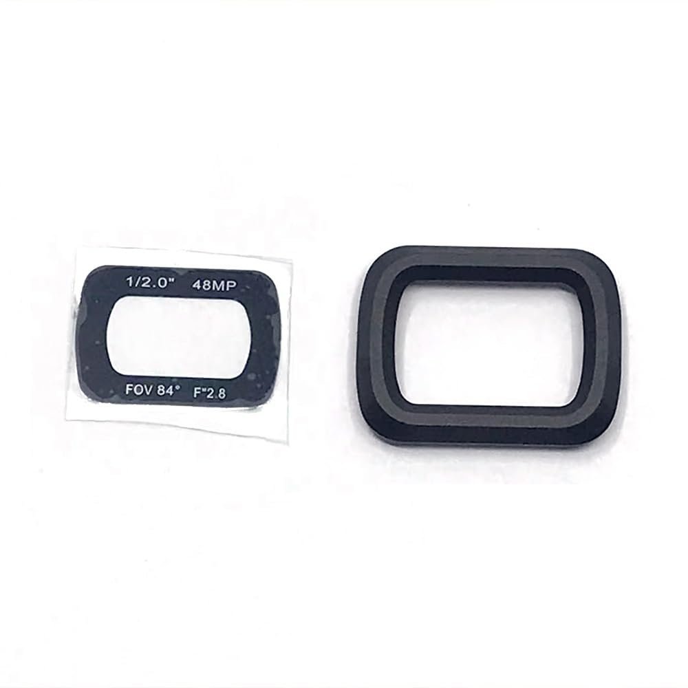 IVYARD Genuine Camera Gimbal Housing Yaw Arm Roll Motor PTZ Signal Cable Flat Line Rubber Braket for DJI Mavic Air 2 Drone Repair Parts (Color : Lens and Ring)