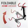 Ibera Bike Wall Mount - Adjustable Frame Holder & Soft Rubber Cradles - Garage Bike Rack for Road, MTB, Kids, Hybrid Bikes - Easy Installation & Space-Saving Design view 3