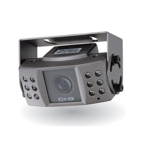 CNB CN330IR Bustop Vehicle Camera, 550 TVL High Resolution, 2.5mm Super Wide Lens, 12 IR LED's Night Vision, Built-in Audio, Mirror Function, 12V DC