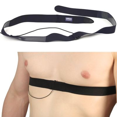 URSA Chest Straps: Low-Profile, Soft, Stretchy & Breathable Transmitter Straps for Location Sound, Theatre, Wedding Shoots & More (Black)