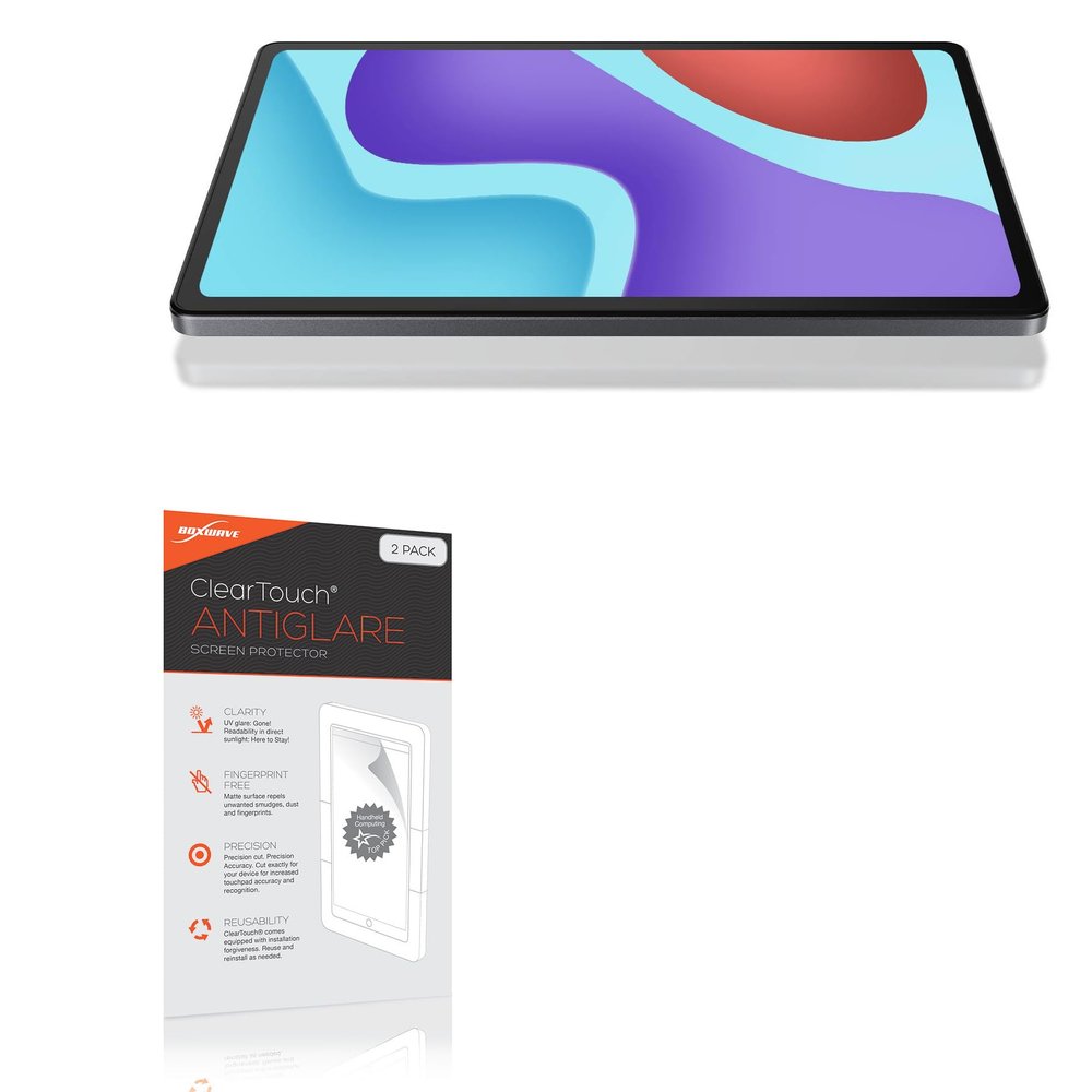 BoxWave Screen Protector Compatible with Alldocube iPlay 50 - ClearTouch Anti-Glare (2-Pack), Anti-Fingerprint Matte Film Skin