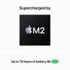 2023 Apple MacBook Air with Apple M2 Chip with 8-Core CPU/10-Core GPU (15-inch, 8GB RAM, 512GB SSD Storage) (QWERTY English) Midnight (Renewed Premium) view 2