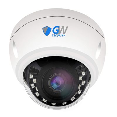 GW Security 6MP H.265 Super HD 3072 x 2048P PoE Outdoor Weatherproof Security IP Dome Camera with 2.8-12mm Motorized Zoom Lens (GW6071MMIC)