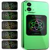 YUEKAI Stickers for Cell Phones/Laptops/Tablets/All Devices, [Reusable], Healthy and Stylish, Suitable for Anyone, 2.4 x 2.0 x 0.02 inches - (5 Pcs) view 1