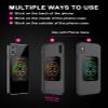 YUEKAI Stickers for Cell Phones/Laptops/Tablets/All Devices, [Reusable], Healthy and Stylish, Suitable for Anyone, 2.4 x 2.0 x 0.02 inches - (5 Pcs) view 3