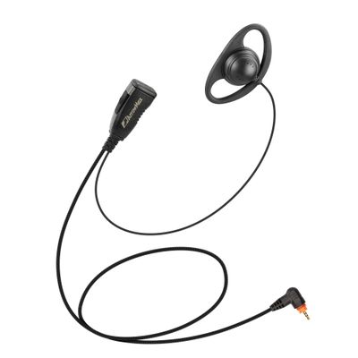 Arrowmax AEH2500-M12 D-Shape Style Braided Cable Earpiece Style Lapel PTT Compatible with Motorola Two-Way Radios SL7550e SL7580 SL300 SL3500e SL4000 SL8550e SL1K TLK100 DLR110 Curve