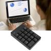 Serounder USB Numeric Keypad 18 Key Number Keypad Keyboard for Laptop Notebook PC Computer with Plug and Play, Small and Compact Design (Black 1000 to 2000W) view 4