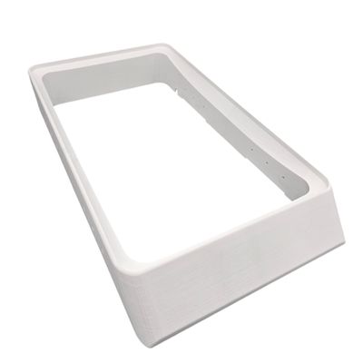 Flat Mount Compatible with Starlink Dishy Gen2 V2 - DIY Flat Mount for Campers and RVs (White ASA)
