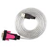Industrial USB to Serial Cable COM FT232 RS232 Male DB9 Pin WIN10 Driver-Free RS232 Universal Serial Cable 1.8 Meters view 1