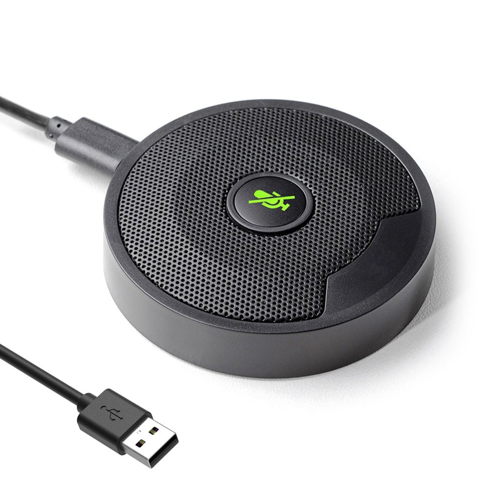 DricRoda USB Microphone for PC, Computer Microphones, Omnidirectional Condenser Mic with Noise Cancelling for Conference Online Class, Zoom, Recording,Laptop,Desktop, Plug & Play (UM10)