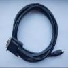 PV/PL-DVP Compatible Connections DVP Series Touch Panel PV,PL PL PLC Cable Black 3 Meters view 1